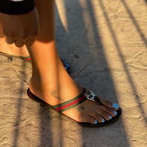 Authentic Gucci “kitten heel” Sandals